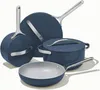 Kookgerei Sets 12 -delige karwinkels anti -aanbak keramische set - marine ptfe pfoa gratis ovenstooks veilig