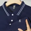 Summer Classic Mens Polo Shirt Business Casual Fashion Handsome 240415