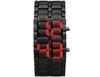 Iron Samurai Metal Bracelet Lava Watch Led Digital Watches Hour Men Women Mens topmerk E270N5792513