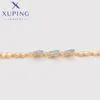 Pulseiras de link xuping jóias moda moda de alta qualidade forma de borboleta cor de ouro para mulheres presentes de festa de natal x000710374
