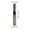 24 st/lot ushas 3Colors Eyebrow Mascara Eyebrow Gel Natural Long-Lasting Waterproof Brow Gel and Tint Dye Cream For Eyes Makeup 240410