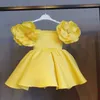 Baby Dress Baptism Girl 1st Birthday Party Wedding Lace Tutu Princess Vestidos Christmas Costume 240413