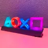 Högtalare Nytt spelikonljus för PS4/PS5 Voice Control Dekorativ lampa för PlayStation Player Commercial Colorful Lighting Game LED