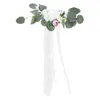 Decoratieve bloemen stoel achterste bloem ornament retro decor bruiloft aanbod gesimuleerde festival scene mori afdeling