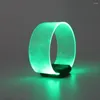 Bangle Silicone Sound Controlled LED Light Bracelet Light-emitting Band Entertainment Party Halloween Wristband