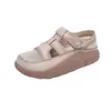 Casual skor kvinnor mode vita sneakers mesh andningsbara promenader sko ihåliga uthöjande plattform zapatillas de mujer