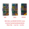 New Combination Car Fuse 50/100PCS Assortment Set for Auto Blade Type Cars Fuses 2/3/5/7.5/10/15/20/25/30/35A with Box and Clip