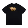 Gallrey Tee Depts Designer T-Shirt Top-Qualität Luxus Fashion T-Shirt Modemarke Schädel Stempeln reines Baumwoll kurzärmelig T-Shirt Casual Men Women Street Sommer