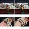 Brin de perles r janvier xingyue bodhi blanchie perles rondes 108 pièces avec un bracelet de baisse de baisse de baisse de bijoux dhy7o
