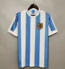 1998 Argentyna retro koszulka piłkarska 1986 1993 1994 1996 1997 2000 2002 2006 2016 Koszulki futbolu w stylu vintage długie rękawy Maradona Lopez Batistuta Riquelme