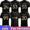 2024 25 Los Angeles FC Maglie da calcio maschile Long Tillman ATuesta ilie Ortaz Darboe Casa di calcio Casa a maniche corte per adulti per adulti