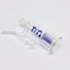 Mini Glassölbrenner Bong Handel Rohr Wasser Rohre DAB Rig Pyrex Kopfglas Shisha zum Rauchen mit Ölbrennerrohrschlauch