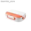 Bento Boxes New 316 Stainless Steel Japanese Style Kids Lunch Box Hits Color Students School Bento Boxes Microwave Food Storage Containers L49