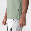T-shirt da uomo Menssummer Gym Shirt a compressione a secco veloce che corre sport maglietta da uomo allenamento toptness top a maniche corte