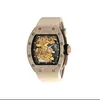 Hip Hop Mechanical Automatic Watchs Bijoux Muissanite Watch Bracelet Cuban Fine Jewelry Set pour l'homme