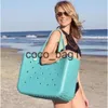 Zomer extra grote boggs strandtas eva mand dames picknick tote gaten waterdicht handtas zakje winkelen schouder