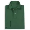 Men's Polos Cotton Clothing Polo Shirt Spring Autumn Casual Lapel Long Sleeve T-shirt Tops High Quality S-4XL