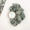 Orologi da polso femminile da donna scarf band festa orologio casual nastro streamer quarzo relogio femminino montre femme