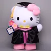 35 cm Sezon ukończenia szkoły Kuromi Plush Doll Kuromi Melody Bachelor's Ubrania Graduation PhD Hat Plush Decoration