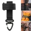 Multifunctionele karabijnhaak nylon haak werkhandschoenen zaklamp gordel clip buitentactische tas klimmende touw camping hangende gesp