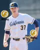 Luke Short Trey Newmann Cal Baseball Jersey Tom Mayer Christian Becerra Oliver Boone Tyler Stasiowski Andres Galan Galan Couvure California Golden Bears Jerseys