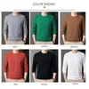 Sweaters de hombre Browon 2022 Sweter Fashion Musim Semi Gugur Pria Atasan Kasual Plover Leher Bat Lengan Panjang G221010 Aplicación de entrega de caída OTNXZ