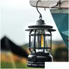 Portable Lanterns Outdoor Mti-Function Horselight Led Strong Light Cam Emergency Tent Drop Delivery Sports Outdoors Camping Hiking And Dhxsi