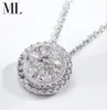 Mylove Mana Fashion Necklace maakt gebruik van Ovski Zirkon ketting0123578389
