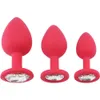 Silicone Butt Plug Anal 3 Size Male and Female Trainer Adult sexy Toy For Gay