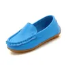 Fashion Fashion for Children Casual comodo PU Slip on Shoes Boys Girls Kids Candy 10 Colori Mocsin Moca