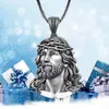 Religion Jesus hiphop smycken hänge mode gåva halsband