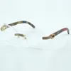 Micro corte lentes transparentes da moda com diamante micro pavimentado 8300817 com laranja natural ou preto ou pavão tamanho 18-135 mm