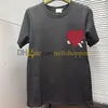 Women T Shirt Designer P Love Printing krótki rękaw Pure Knight Casual Sports Shirt Modna uliczna pary świąteczne ubranie