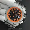 Designer assistir relógios mecânicos automáticos de luxo JF Tipo 26170 St Vulcânicos Timing de Três olhos para o Movimento Filming Wristwatch