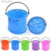 Areia Play Water Fun Beach Toys Buckets Dobring Toys Baldes dobráveis Ferramentas de jardim ao ar livre Ferramentas de jogo de praia Childrens Toys Descontos de verão Y240416