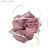 Hair Rubber Bands Hair accessories for women girl scrunchies elastic tie band korean rubber Ribbon popular vintage leading fashion Kawaii kpop new Y240417