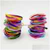 Jelly 200Pcs/Lots Sile Bracelet Wristband Cuff Bangle Boy Girl Elastic Mixed Style Jewelry Gifts Drop Delivery Bracelets Dhmze