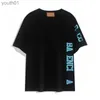 Men's Casual Shirts mens t shirt designer shirt mens tees luxury cotton fashion casual short-sleeved co-branded letter-printed lovers same style