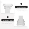 Decorative Flowers Outdoor Decorations Garden Clearance Roman Column Plastic Plants Outdoors Road Guide Pillar