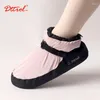 Tanzschuhe Eiderdown Ballettstiefel Aufwärmen für Frauen Knöchel High Pointe Weiche Übung Winter Fitness warmes Stiefel Girls