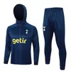 23 /24 25 Hot Spurs Soccer Suit Set Set Training Comse 21/22 с длинным рукавом Кейн Справочный костюм Футбольный курт