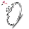 Anillos de racimo 10 piezas/set de ring de moda damas 925 temperamento de aguja de plata cz diamante dedo articulación banquete de banquete