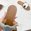 2024 New Square Toe Flat Sole Leather Slippers Cow Leather Upper Sheepskin Lining High-End Fashionable Comfortable Low Flat Heel Sandals Slippers Shoes Size 35-41