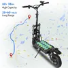 X10 Scooter électrique Scooter Off-Road Pneu à vide Double Motor Doube Disc Frein Mobile Téléphone Mobile Téléphone Pestez 55 kg Conjacieuse Scooter