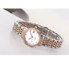 Montre-bracelets luxe Quartz Wetour Watch Fashion Silver Silver Rose Gold Diamond Mother-In-in-in-inoxyd-acier Bracelet Diamond blanc