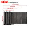 30/60/150/300 cm 3k 200GSM0,2mm Thickness o szerokości 30 cm włókna węglowego zwykła tkanina węglowa do komercyjnego samochodu Sport Specien 240409