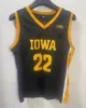 Iowa Hawkeyes Indiana Fever 22 Caitlin Clark Jersey NCAA College Basketball Jerseys Mens All Ed Black White Yellow