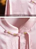 女性用ブラウスポップリンサマーブラウスカジュアルファッション高度な気質中国語スタイルのトップ印刷長袖のシャツ