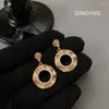 Boucles d'oreilles en peluche de mode européenne et américaine