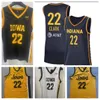 Sttiched Indiana Women College Basketball Iowa Hawkeyes 22 Caitlin Clark Jersey Home Away Geel Black White Navy Men Jeugd Kind meisje